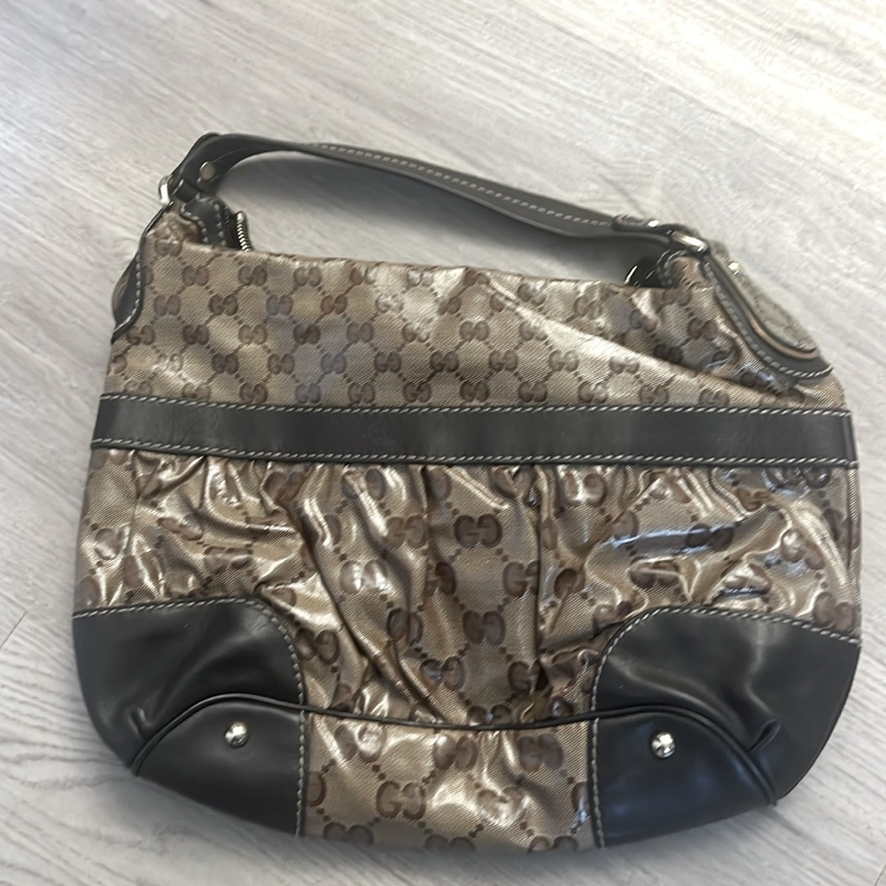 Gucci - authentic vintage tote bag…patented Gucci